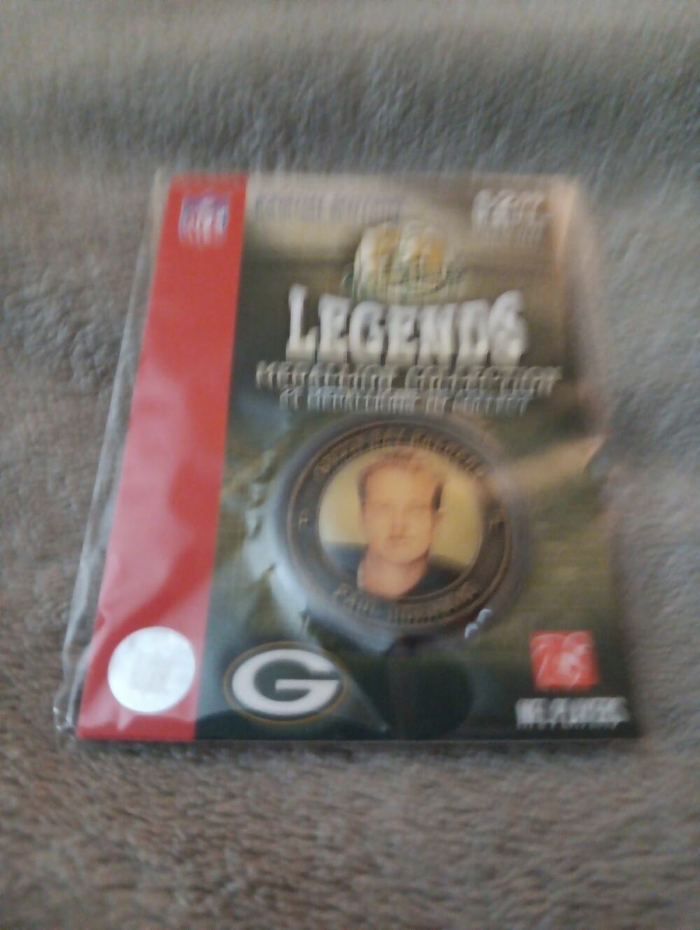 Activa Legends Medallion Green Bay Packers Paul Hornung